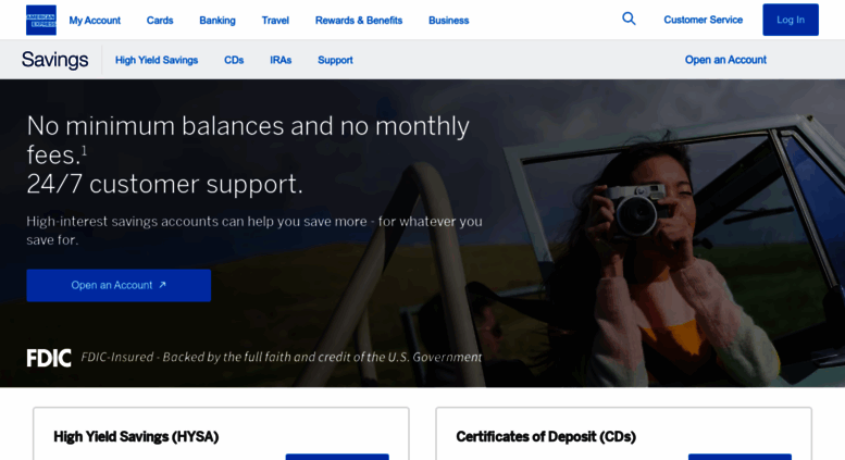 Online Savings Account >> Access Personalsavings Americanexpress Com American Express Online Savings Account >> Access Personalsavings Americanexpress Com American Express