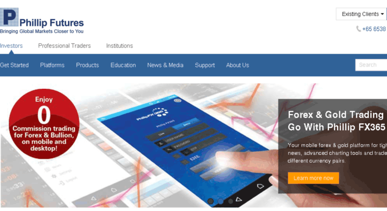 Access Phillipfutures Com Sg Investors Phillip Futures Futures - 