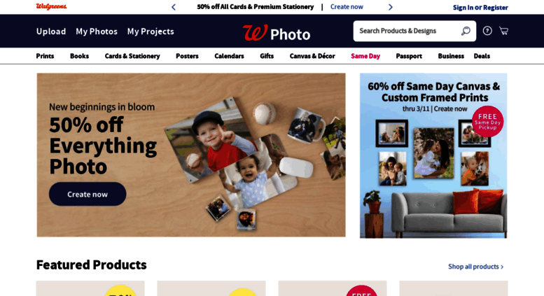 Access photo1.walgreens.com. Walgreens Photo Center | Homepage