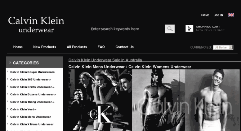 calvin klein womens underwear australia