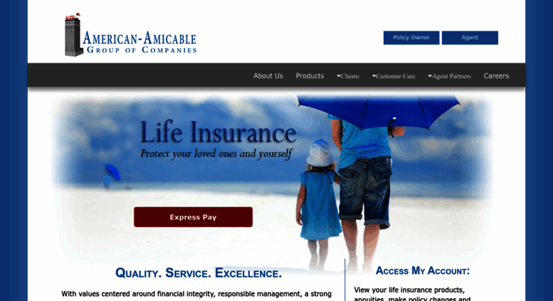 Access pioneeramerican.com. Pioneer American Insurance Company