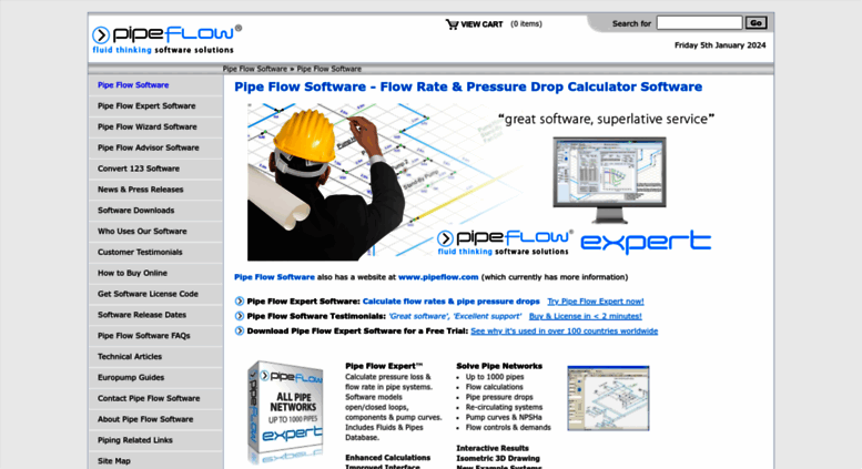 pipe flow expert free