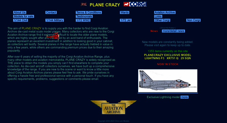 plane crazy diecast models