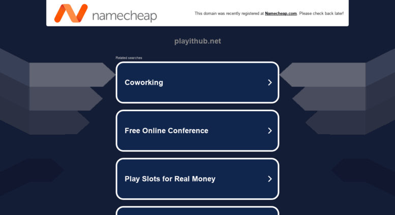 Access Playithub Net Playithub Net Registered At Namecheap Com