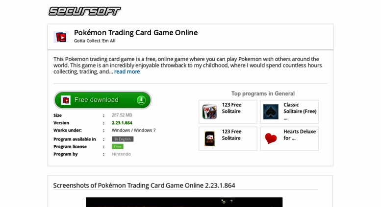 Access Pokemon Trading Card Game Online Tcgosecursoftnet