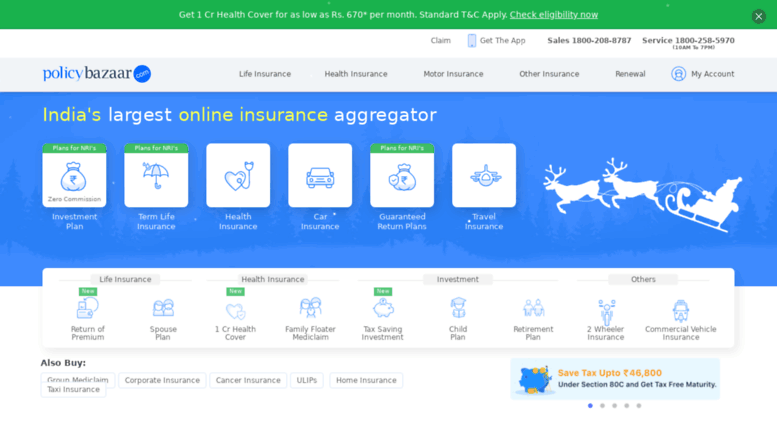 Access Policybazaar Com Insurance Compare Buy Insurance Plans Health Term Life Car