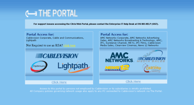 Access Portal Cablevision Com The Portal