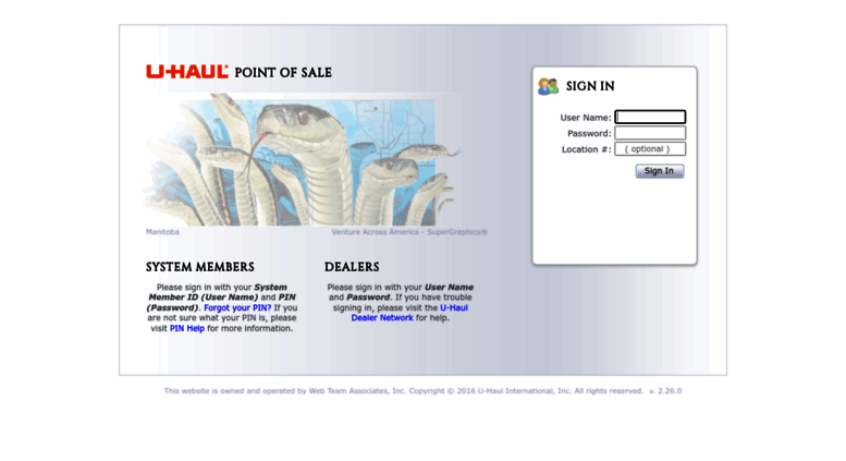uhaul pos net