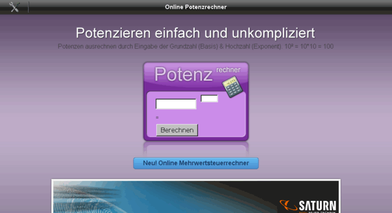 potenzrechner
