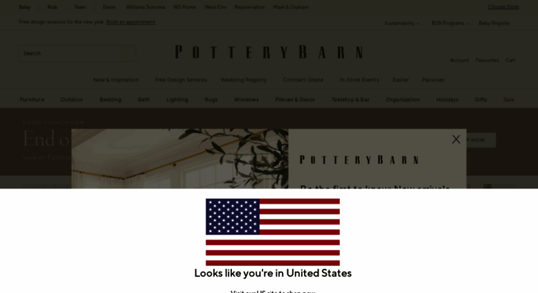 Access Potterybarn Ca Homewares Home Decor Home Furniture