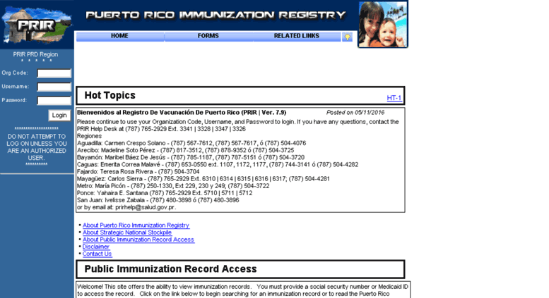 Access prir.salud.gov.pr. Puerto Rico Immunization Registry .. [Portal ...