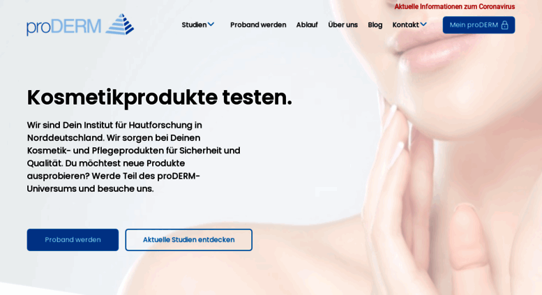 Access Proderm Studien De Probanden Gesucht Fur Studien Forschungsinstitut Proderm Proderm