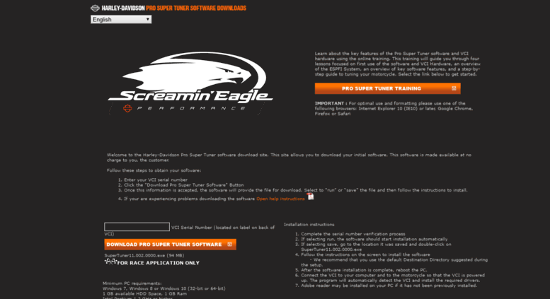 Crack Screaming Eagle Race Tuner Software Downloads