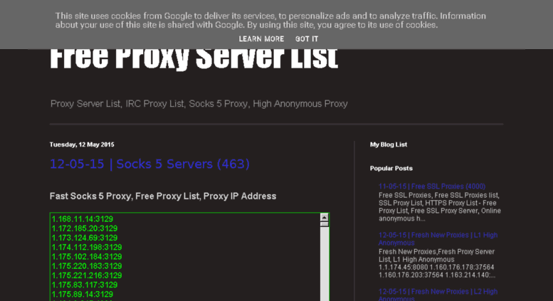 Access Proxyserverlist Blogspot Co Uk Free Proxy Servers List Download Proxy Server Txt