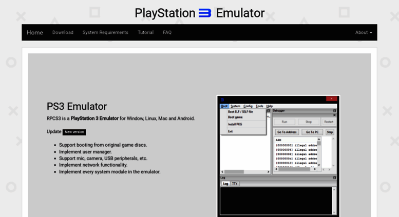 is there a ps3 emulator for mac