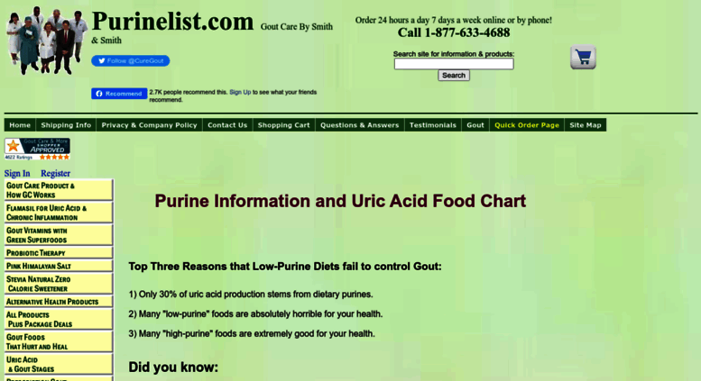 Access purinelist.com. Food High in Purines | Purine food ...