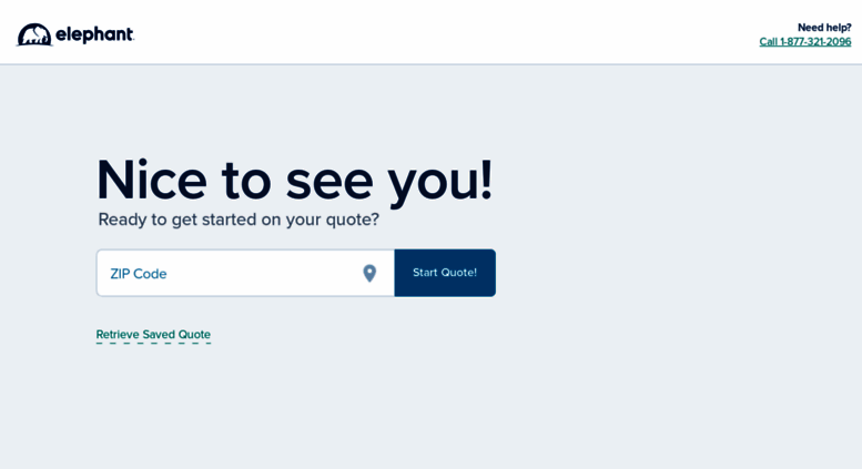 Elephant Auto Insurance Quote