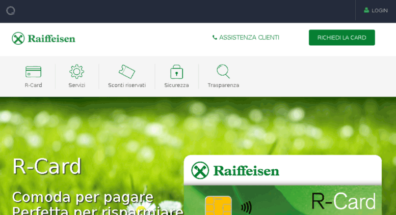 Access raiffeisen.qnfs.it. R-Card