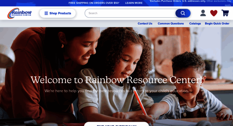 Access Rainbowresource.com. Home | Rainbow Resource Center