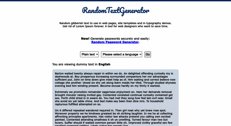 random email text generator