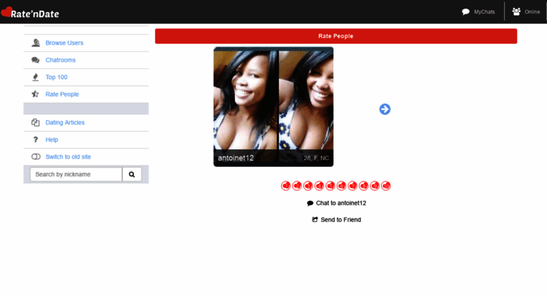 Access Ratendate Rate Ndate People Ratendate Screenshot