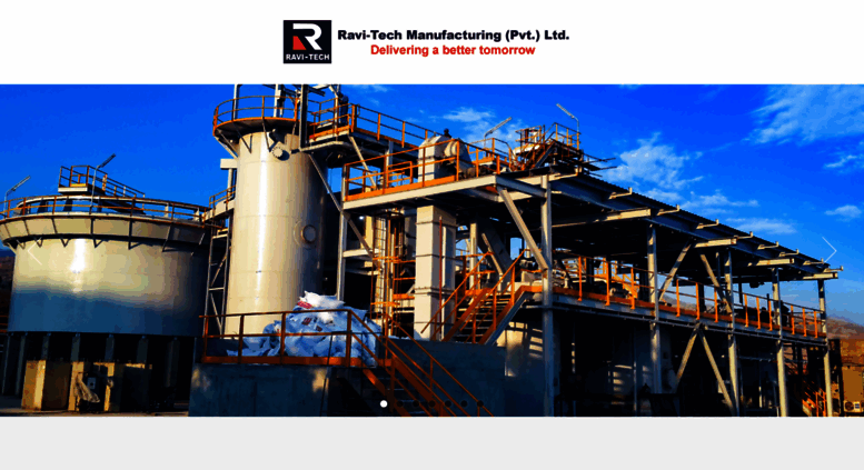 Access ravi-tech.com. Home – Ravi-Tech Manufacturing (Pvt.) Ltd.