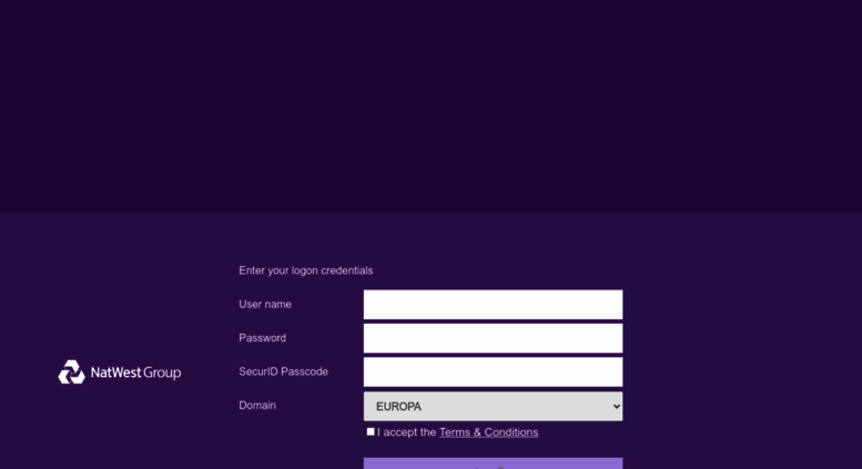 Access rbsconnect.rbspeople.com. NetScaler AAA