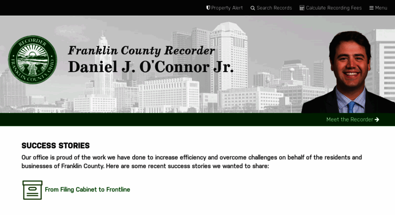 franklin county recordee