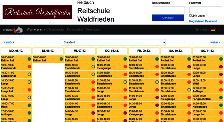 Access Reitschule Waldfrieden Reitbuch Com Reitbuch Reitschule