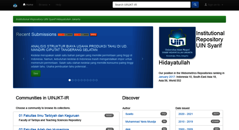 Repository Uin