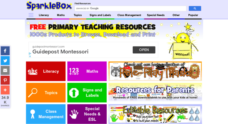 access-resources-sparklebox-uk-1000s-free-primary-teaching