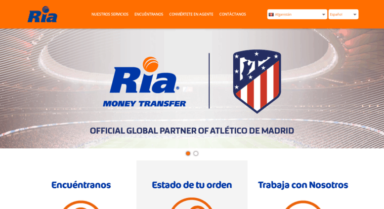 Access Riaagent Home Ria Agent Riaagent Screenshot