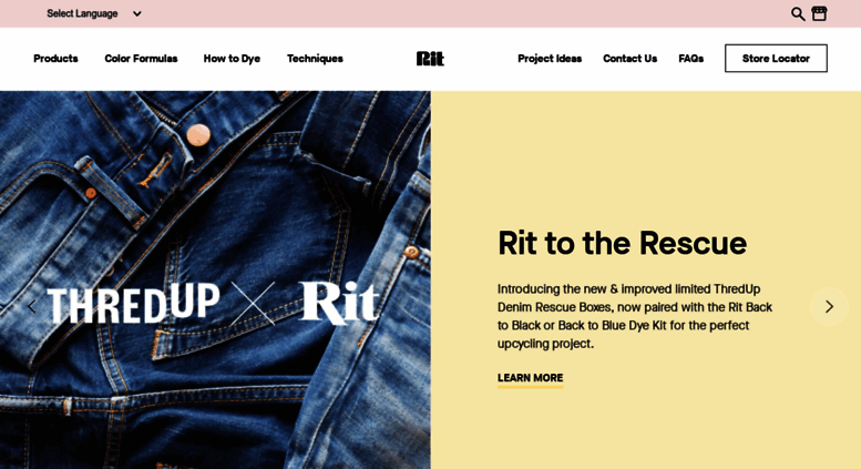 Rit Dye Chart