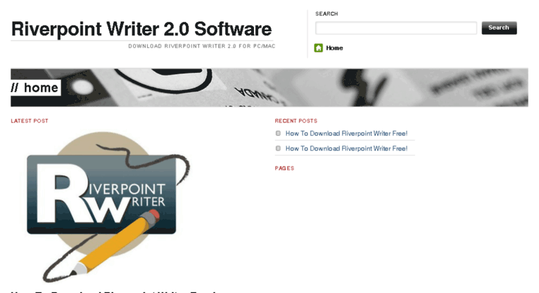 download riverpoint writer for mac