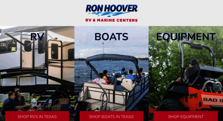 Access ronhoover.com. Ron Hoover RV & Marine - New & Used RVs and Boats ...