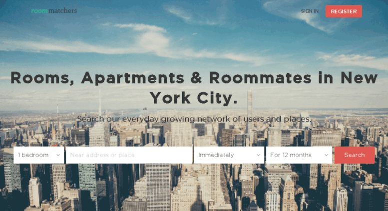 Access Roommatchers Com Find Roommates In Nyc Affordable