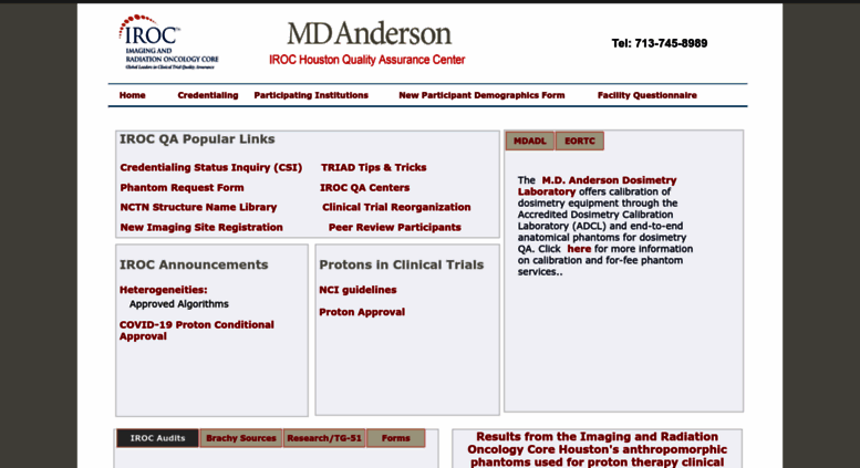 Md Anderson Facilities Org Chart