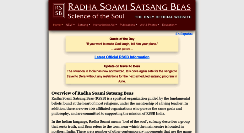rssb satsang places rssb satsang places