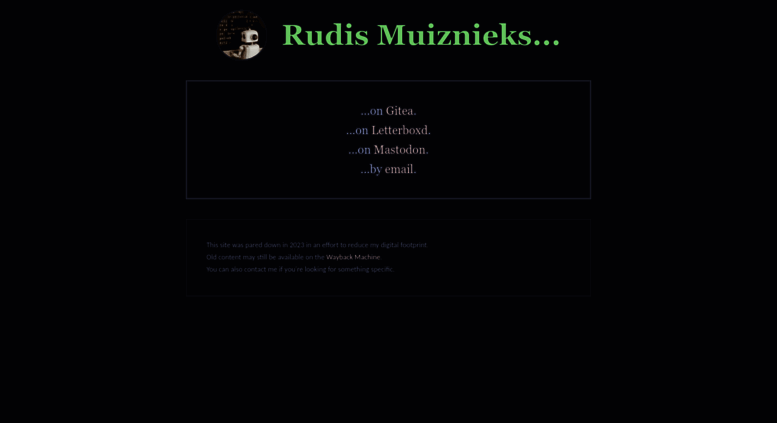 Rudis Size Chart