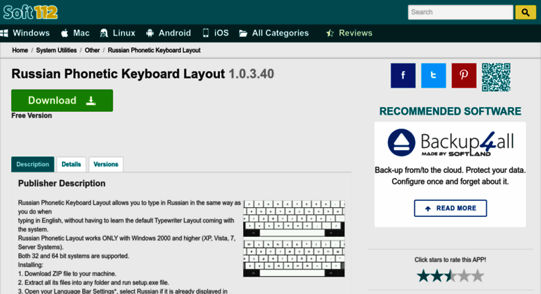 mac russian phonetic keyboard layout for windows
