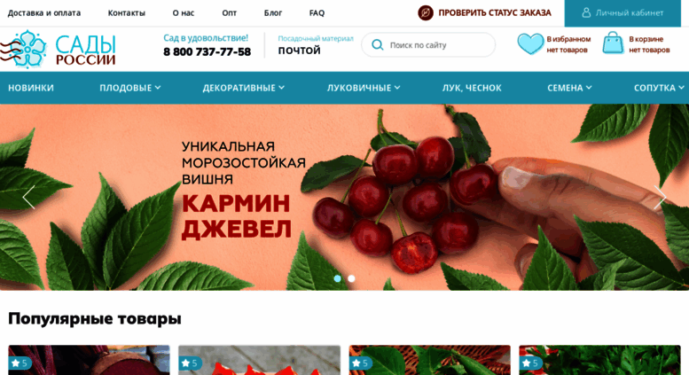 Для Вас Интернет Магазин Посадочных Растений