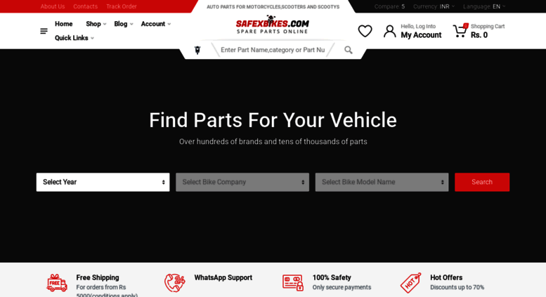 safexbikes spares parts