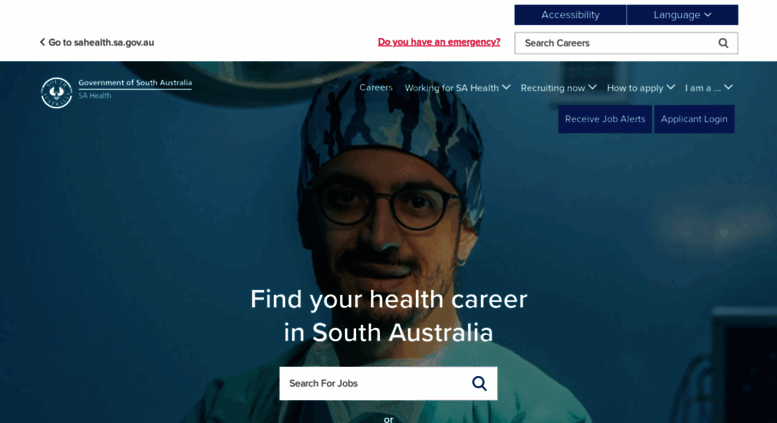 Access Sahealthcareers Com Au Careers Sa Health