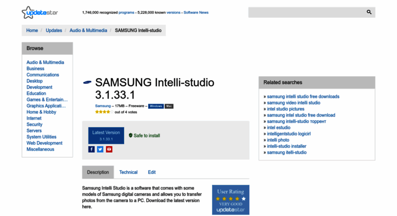 samsung intelli studio for windows 8.1