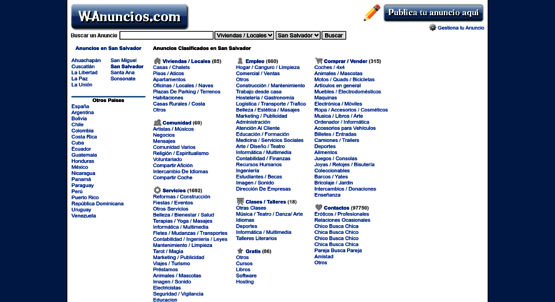 anuncios gratis salvador