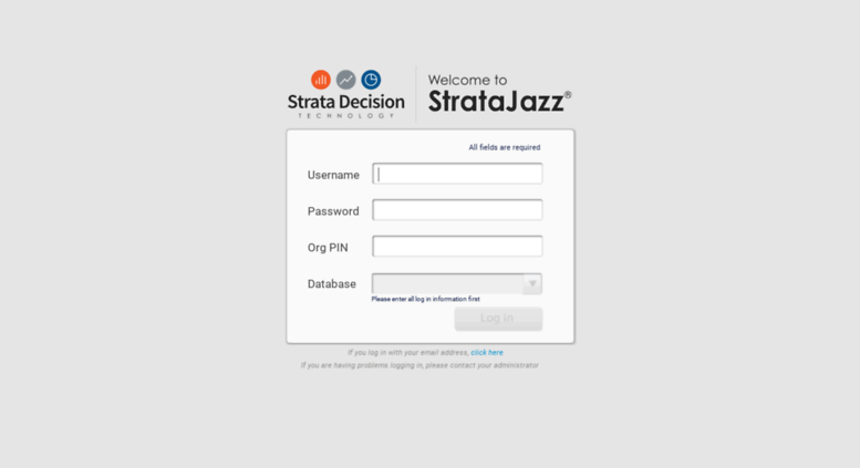 strata jazz login