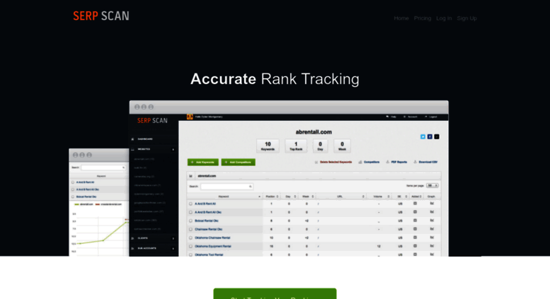 keyword rank tracker serp