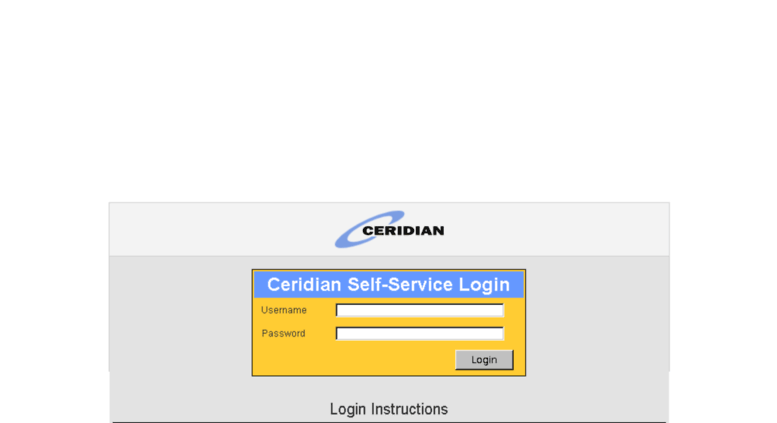 Access selfservice.aarons.com. Ceridian SSO