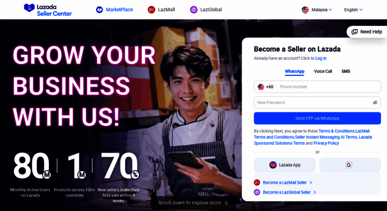 Access Sellercenter Lazada Com My Lazada Seller Center