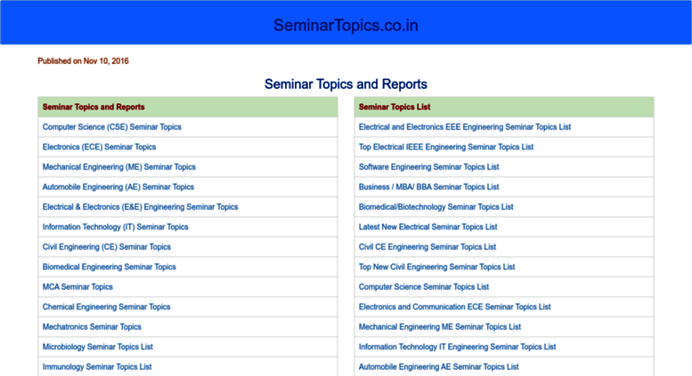 seminar topics ece latest